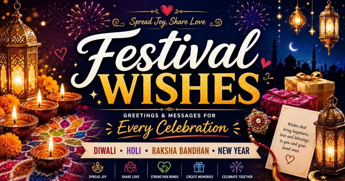 Festival Wishes Messages Greetings for Every Occasion