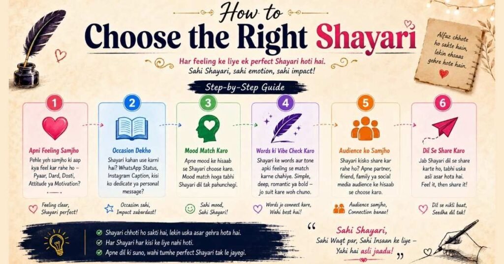 How to Choose the Right Shayari
