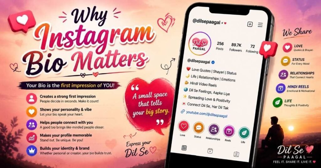Why Instagram Bio Matters