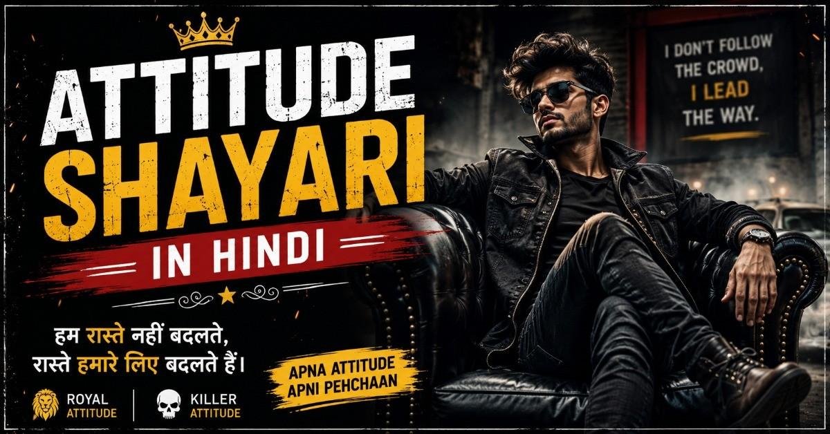 Attitude Shayari in Hindi