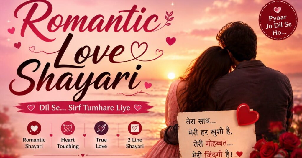 Romantic Love Shayari