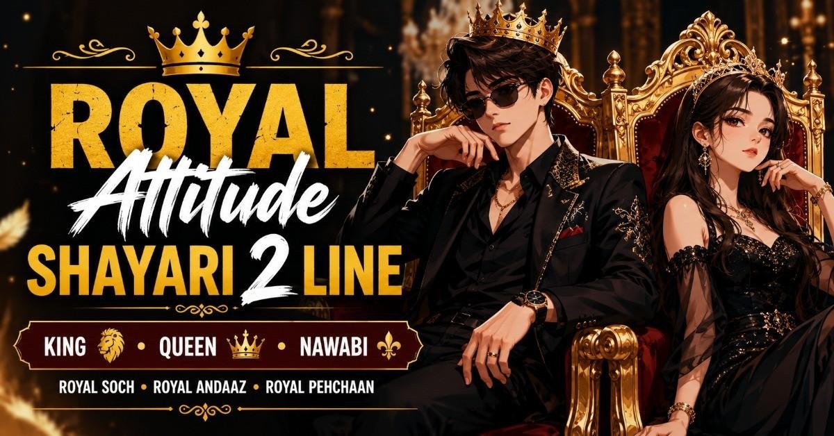 Royal Attitude Shayari 2 Line