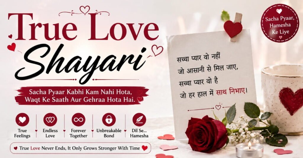 True Love Shayari