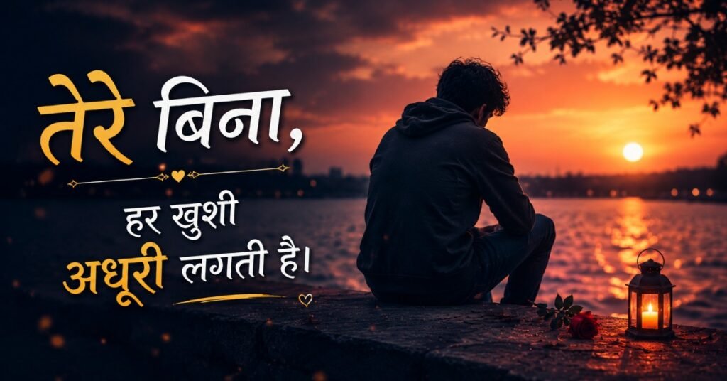 Alone Love Shayari