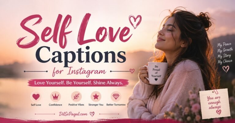 Self Love Captions for Instagram