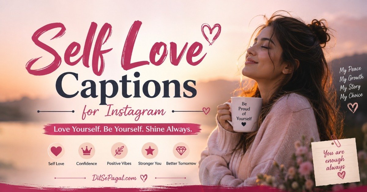 Self Love Captions for Instagram